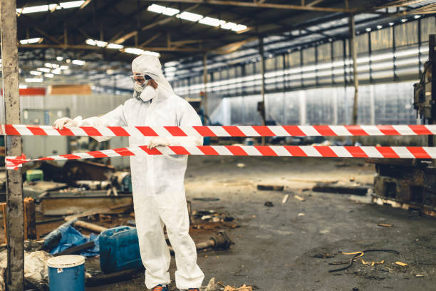 Professional Biohazard technician working in Malaga, WA